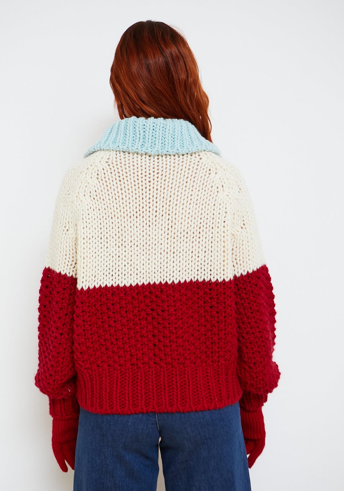 Red Glase Sweater