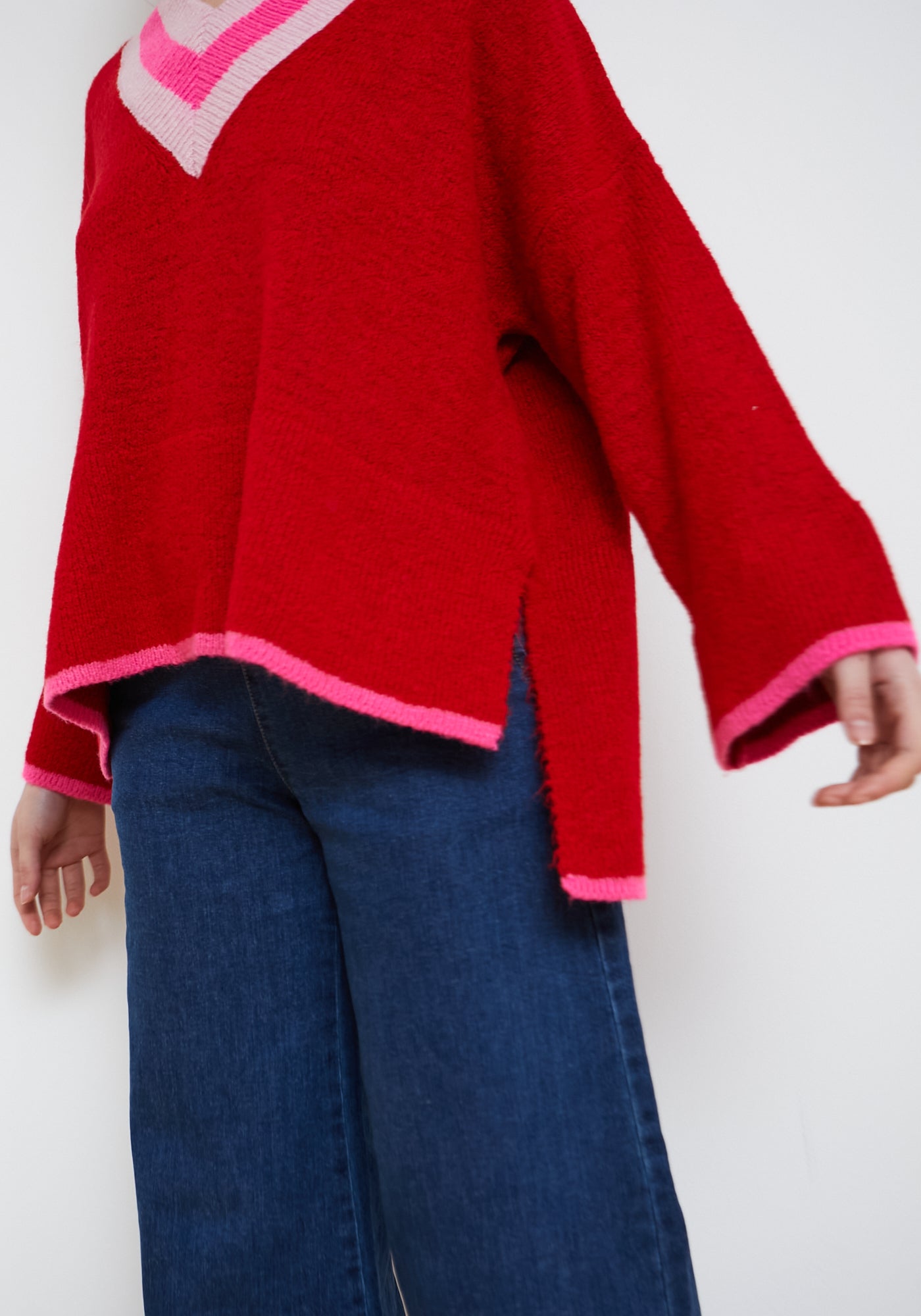 Hug Pullover Rot