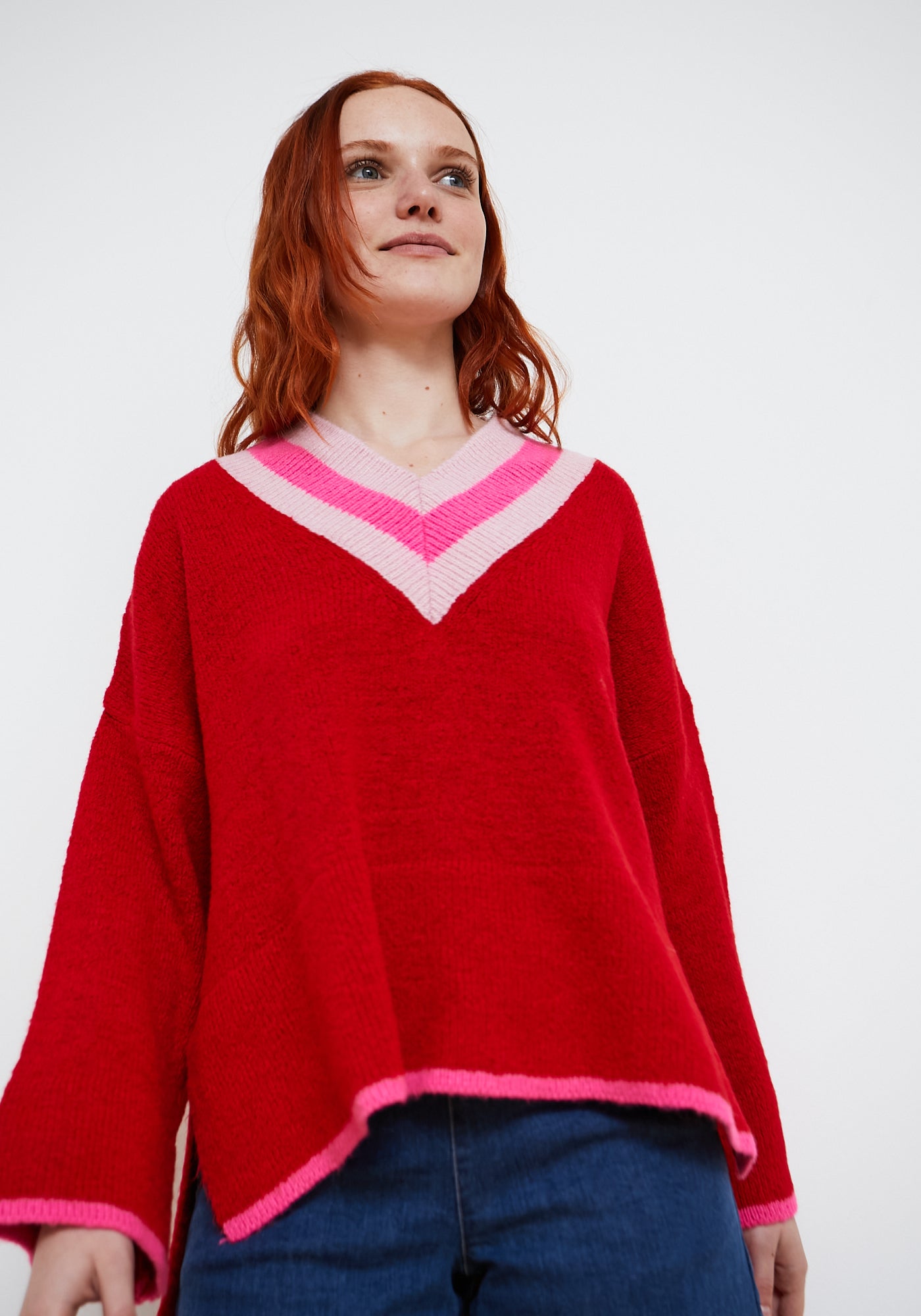 Hug Pullover Rot