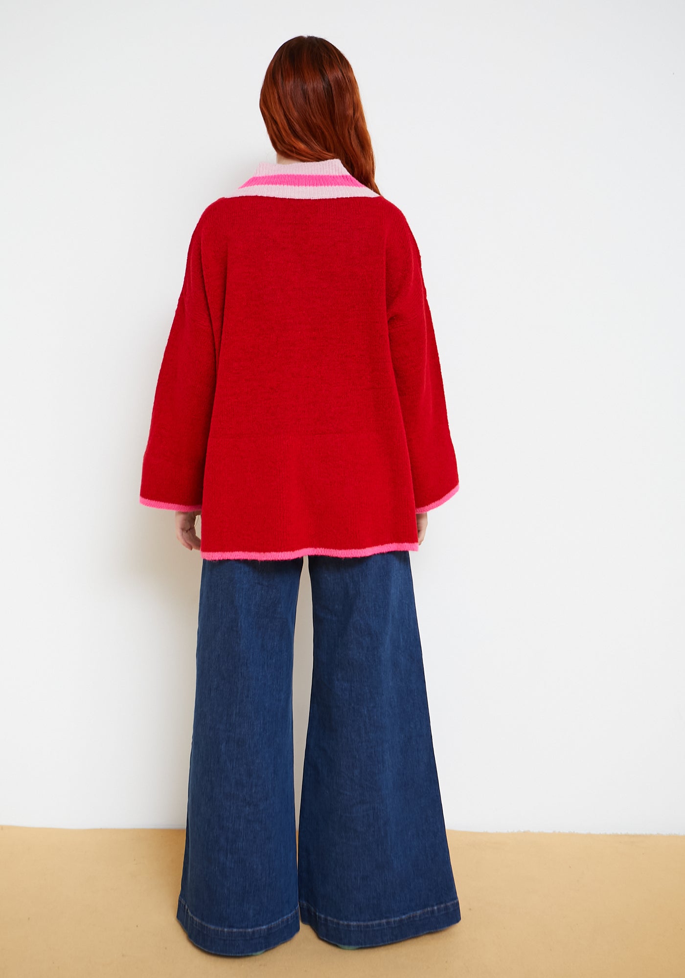 Hug Pullover Rot