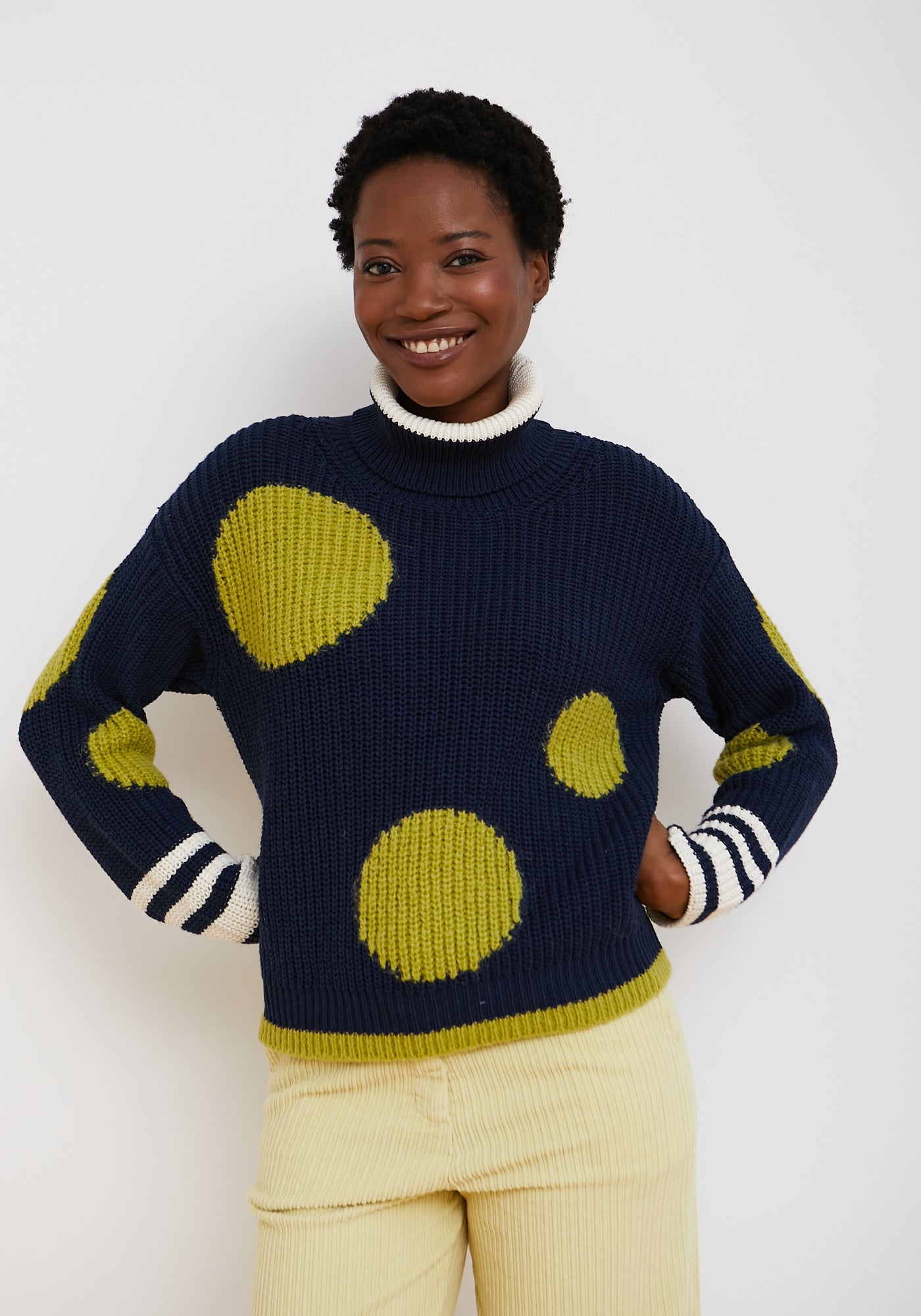 Bombón Pullover Marineblau