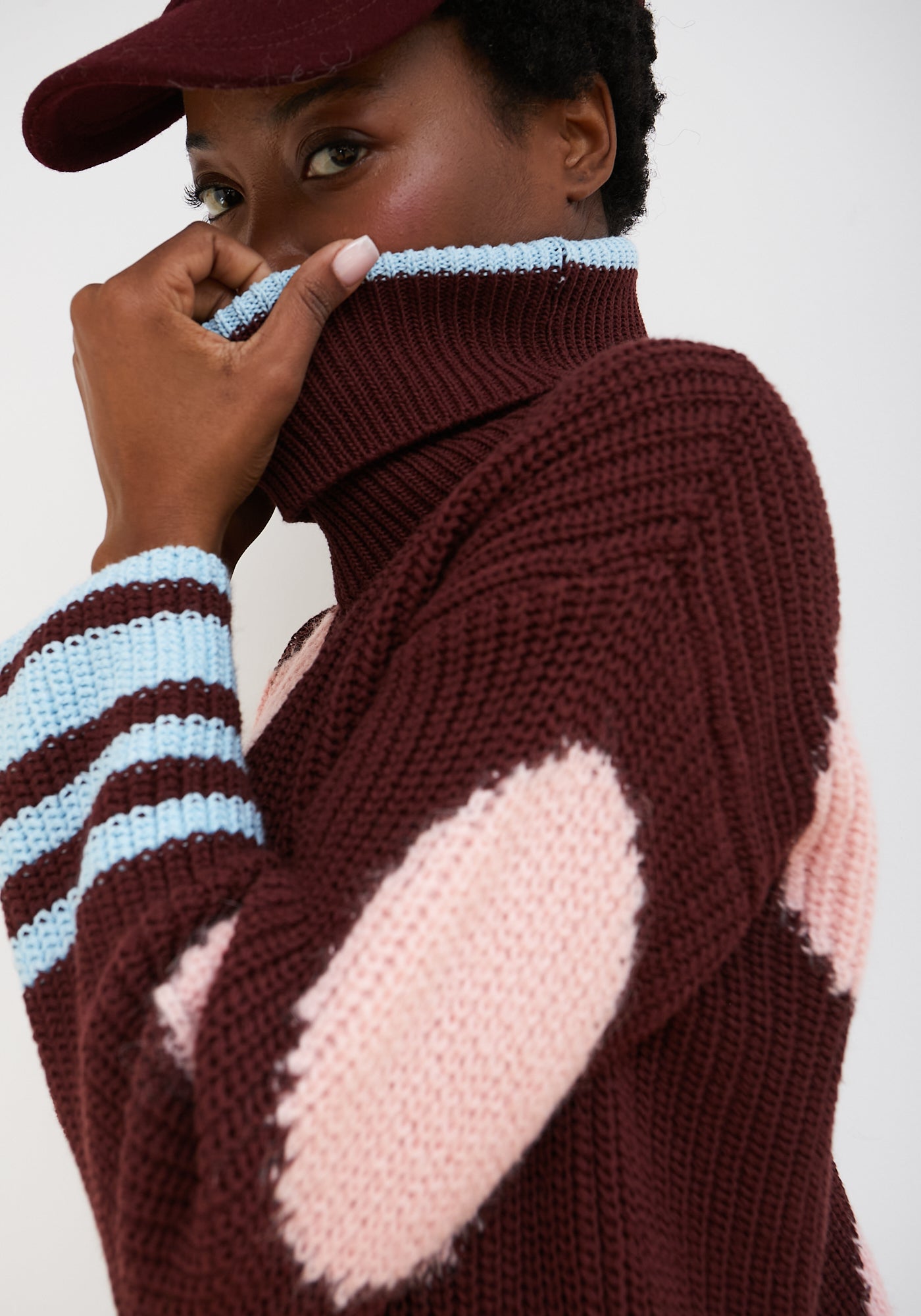 Bombón Pullover Bordeaux