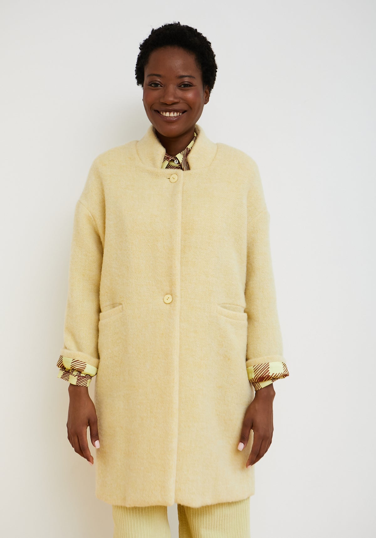 Cappotto Como Giallo