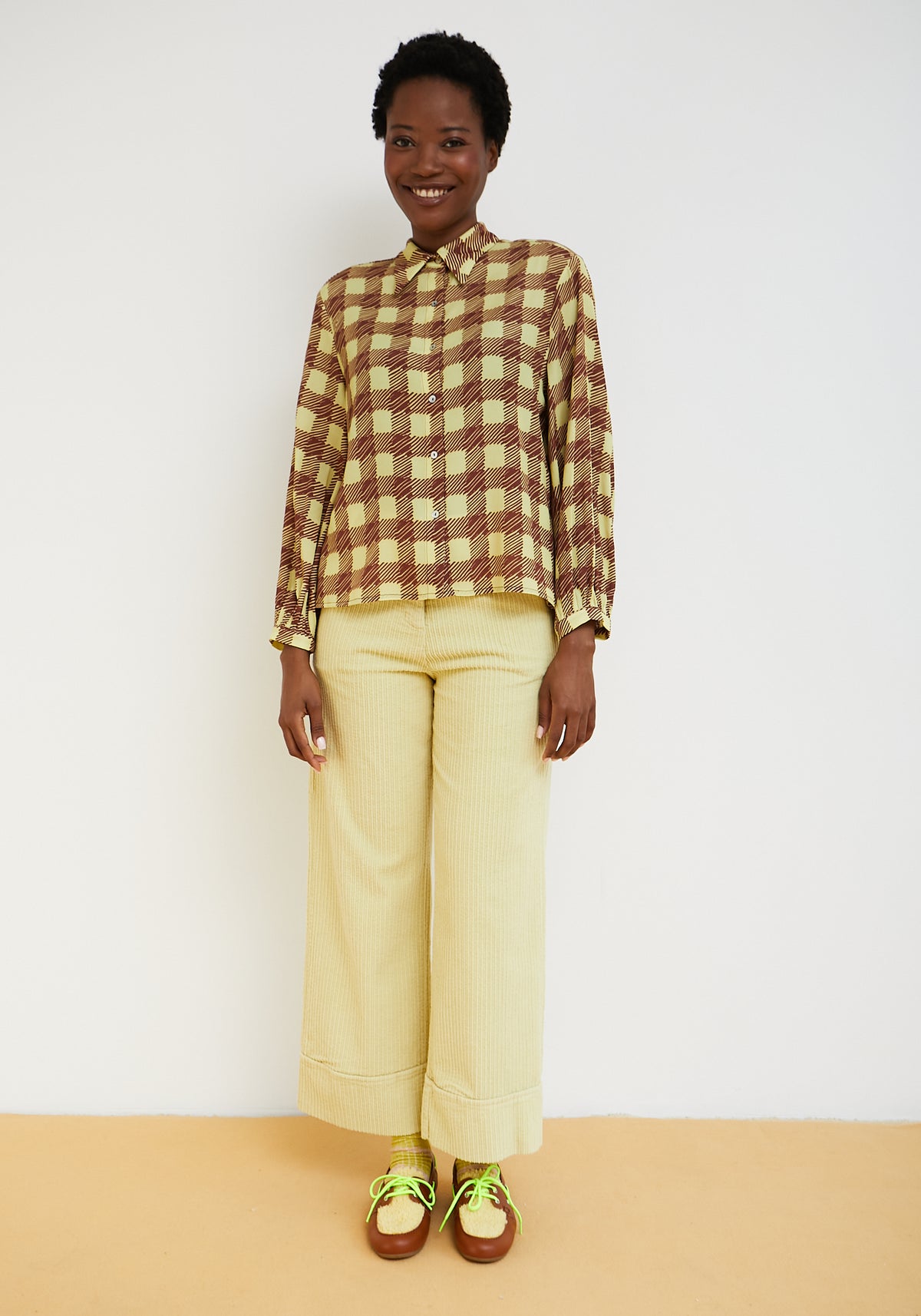 Pantaloni Parchis Giallo