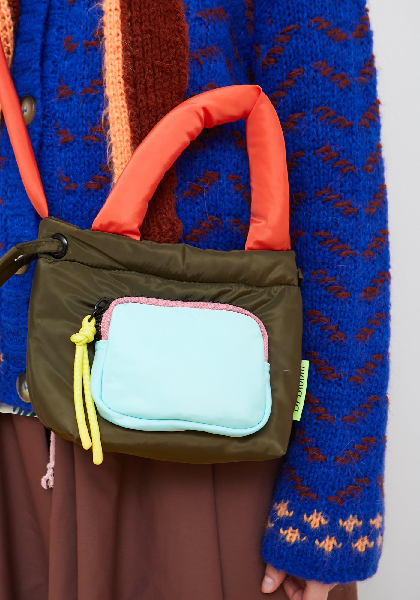 Bolso Flip Caqui