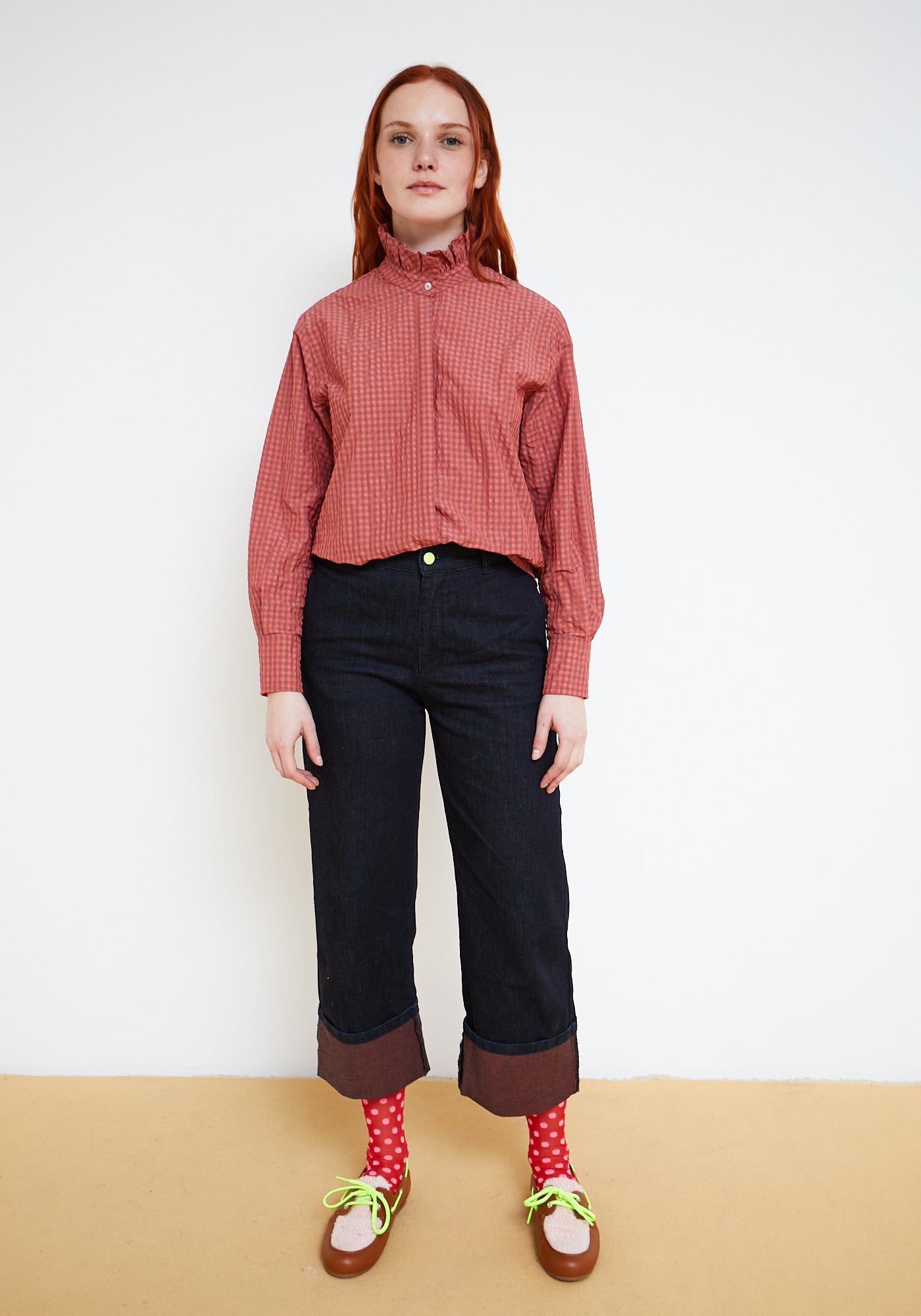 Chaussettes PolkaDot Rouges