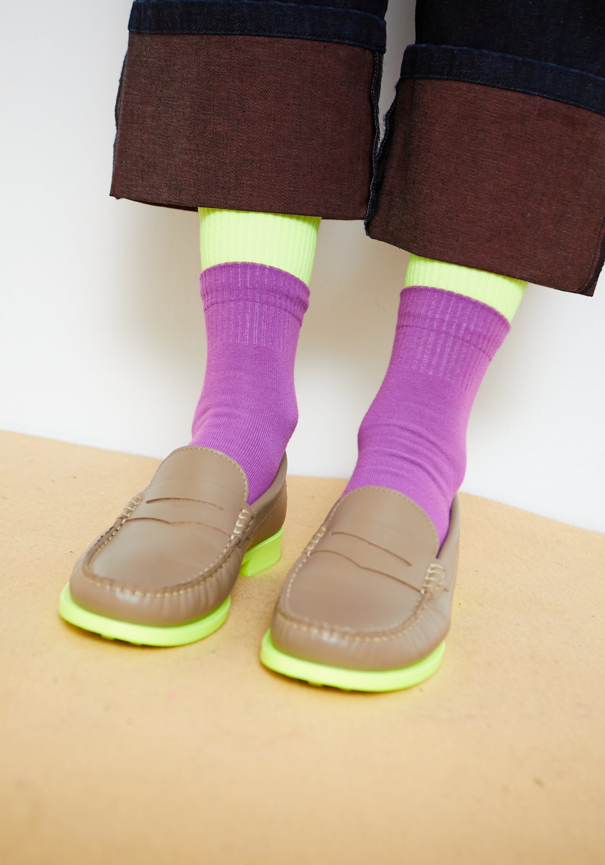 Teapot Socken Lila