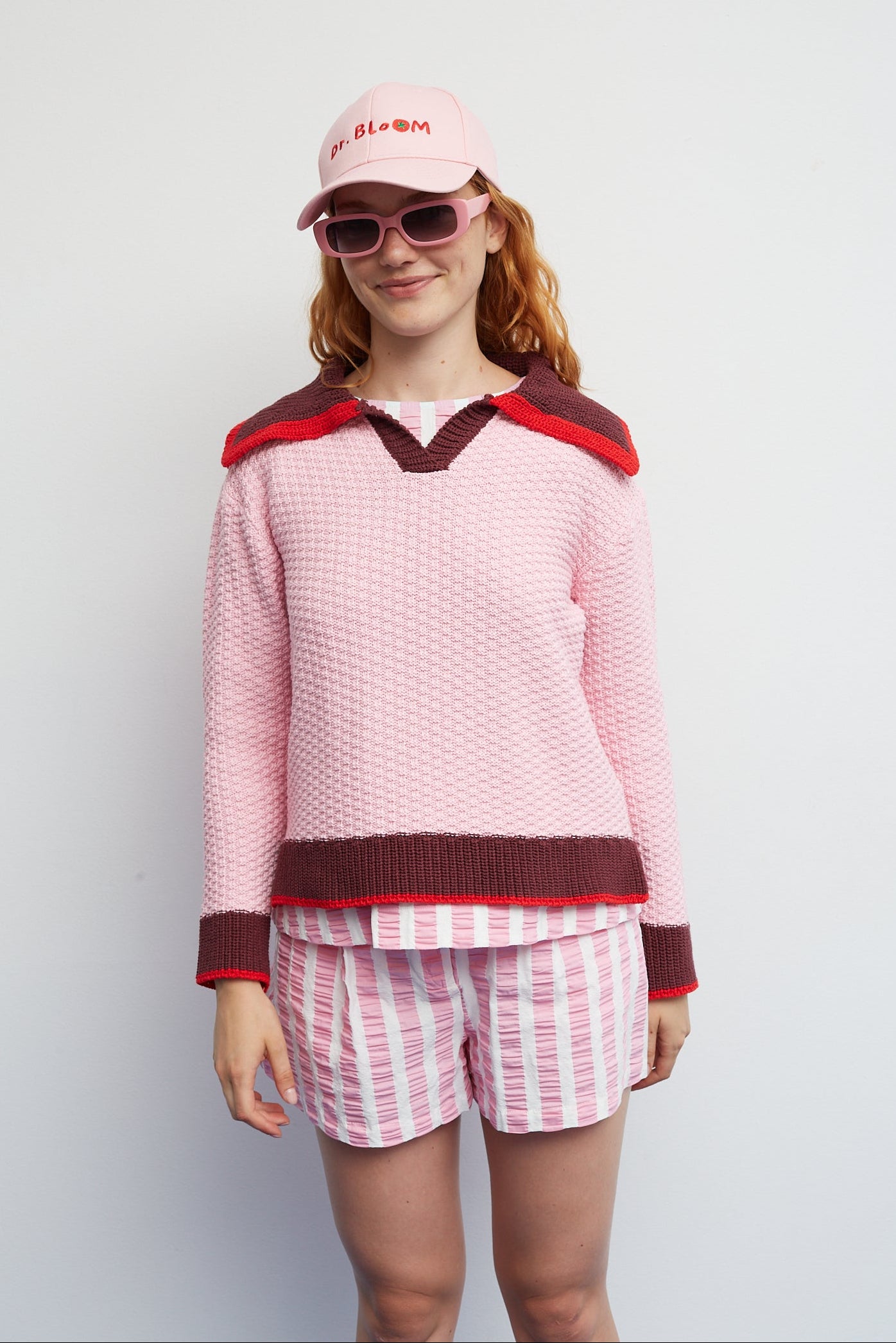 Pink Match Sweater