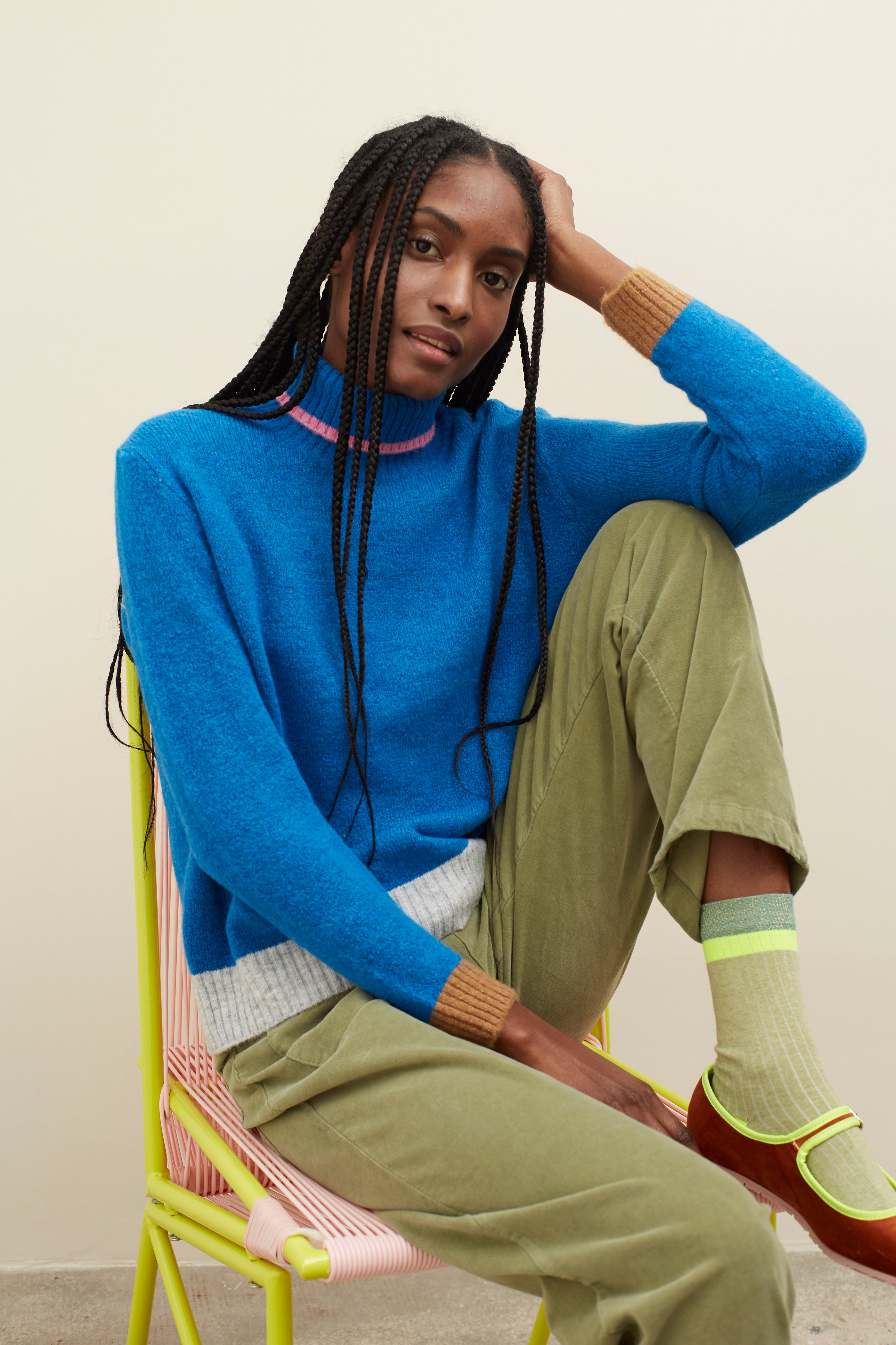 Crocanti Green Socks