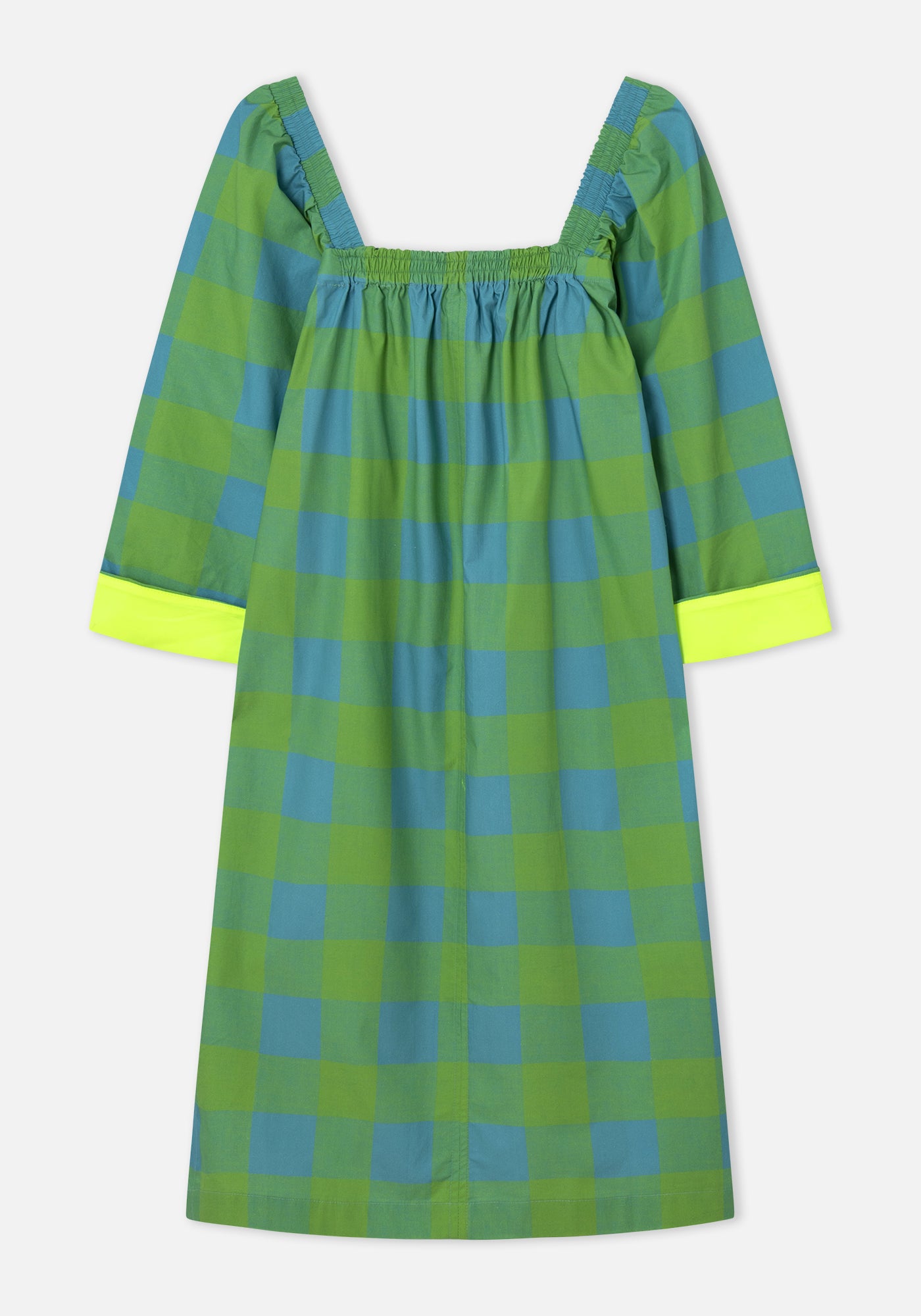 Robe Sorbete Vichy Vert