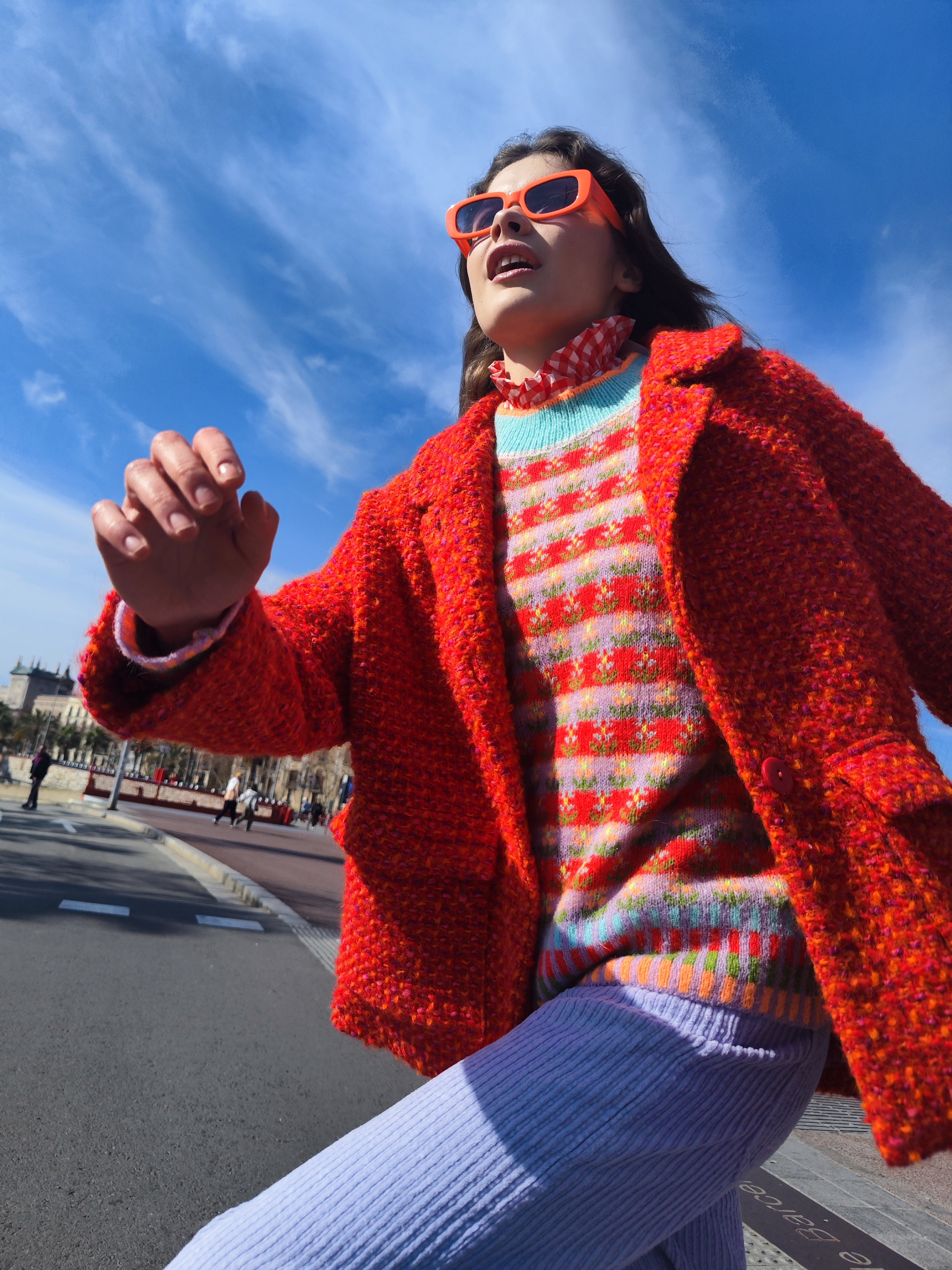 Blossom Pullover Rot