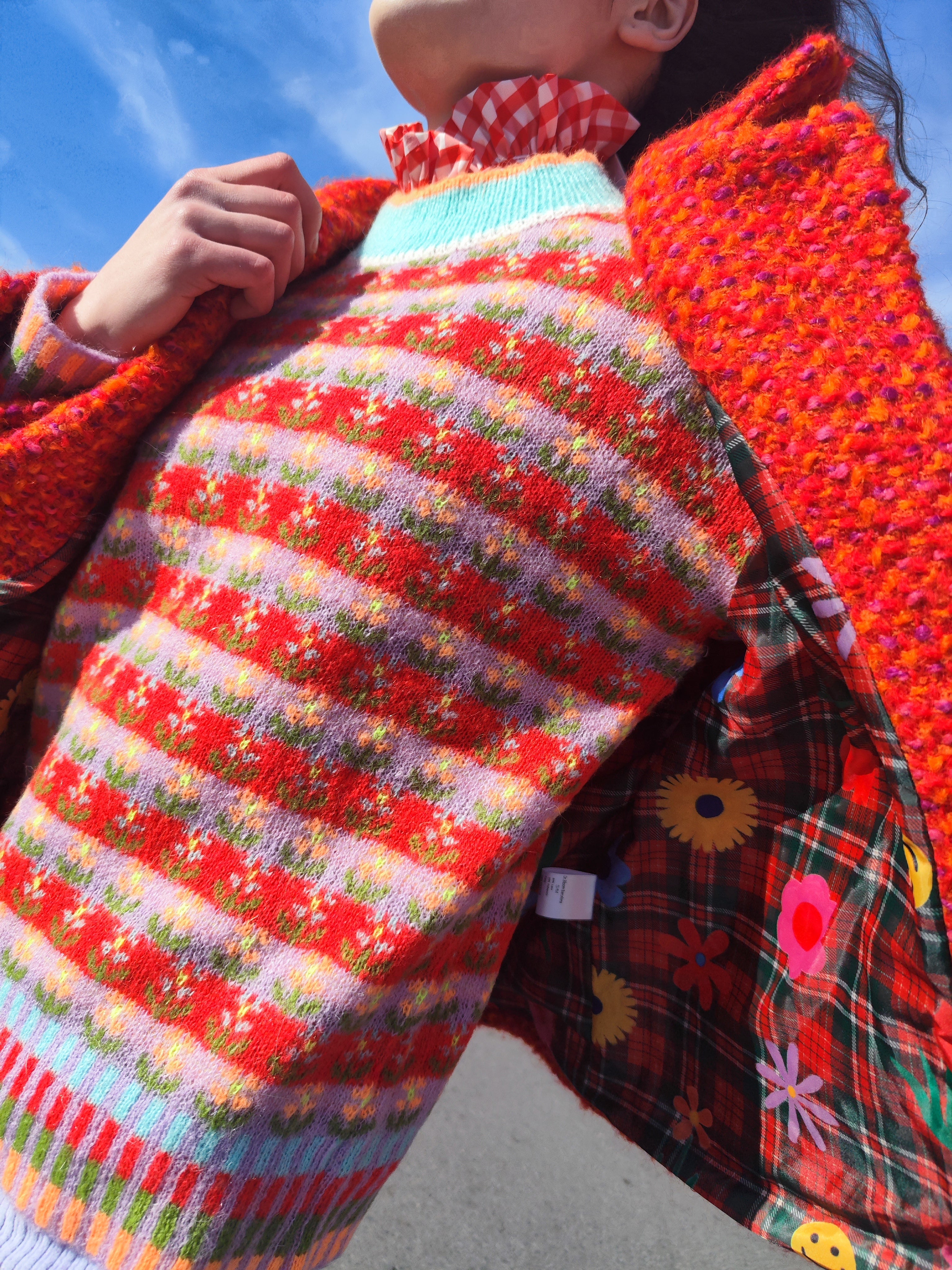 Blossom Pullover Rot