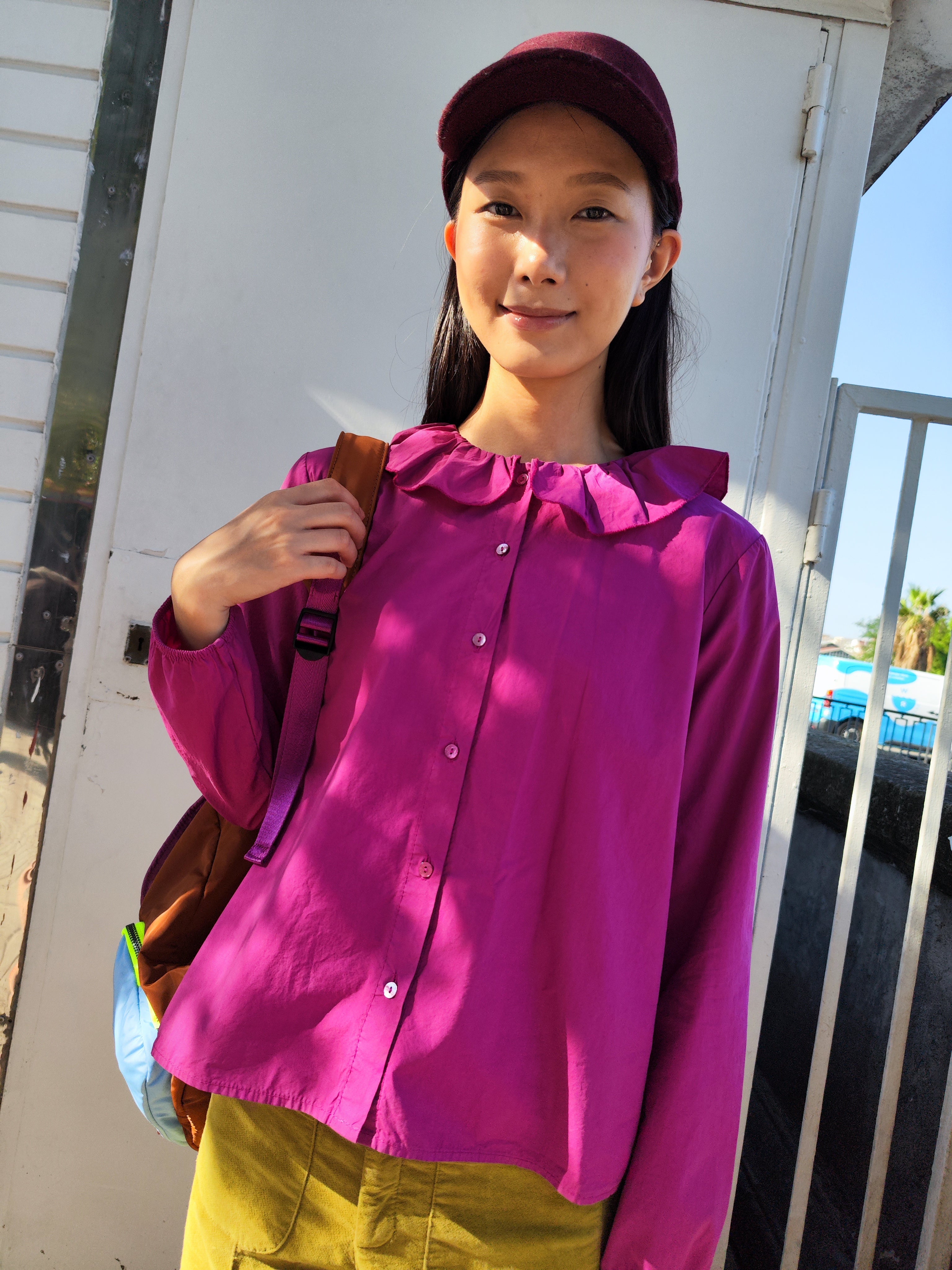Barcelona Raspberry Shirt