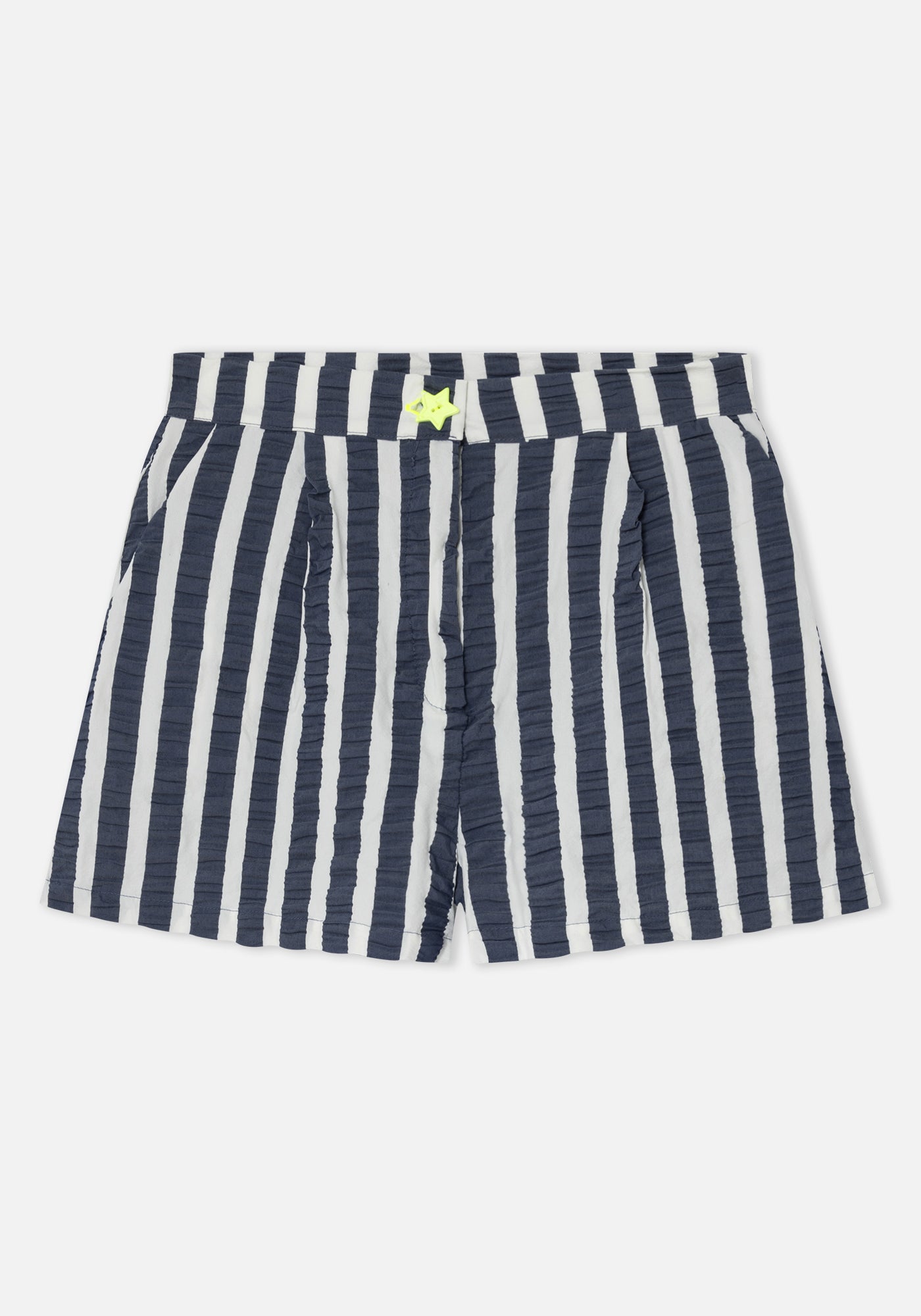 Short Star Rayas Azul