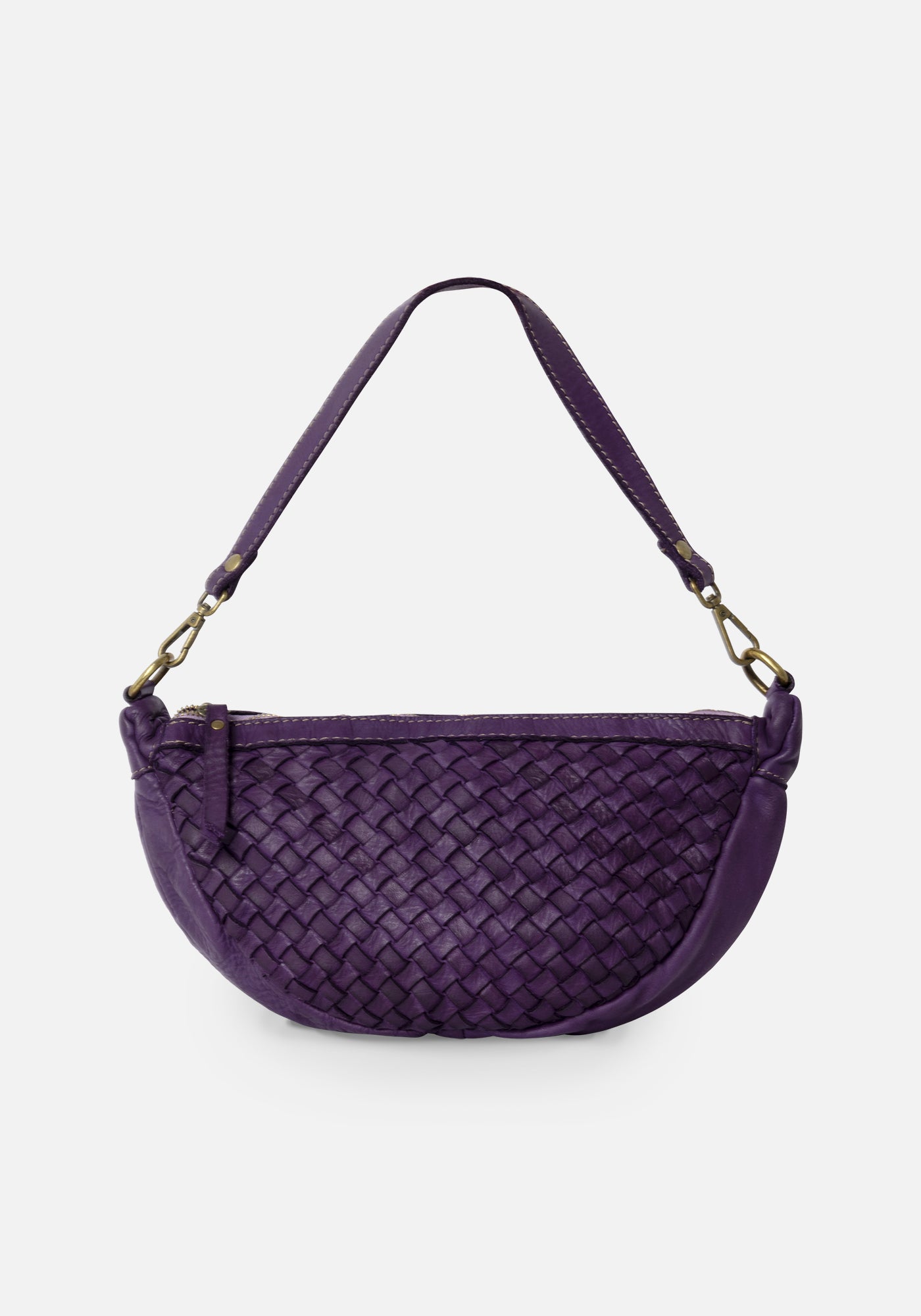 Wick Leder Tasche Lila