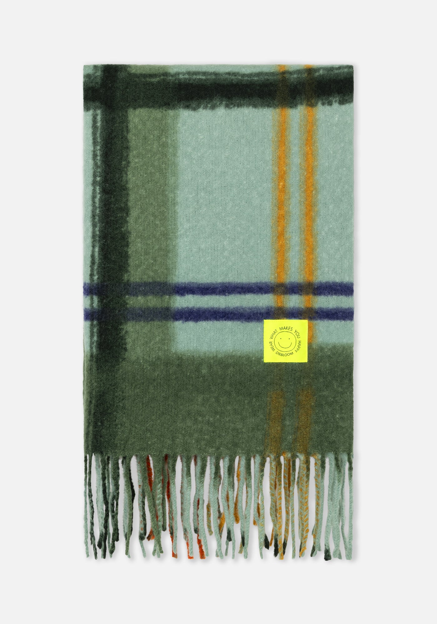 Sciarpa scozzese verde