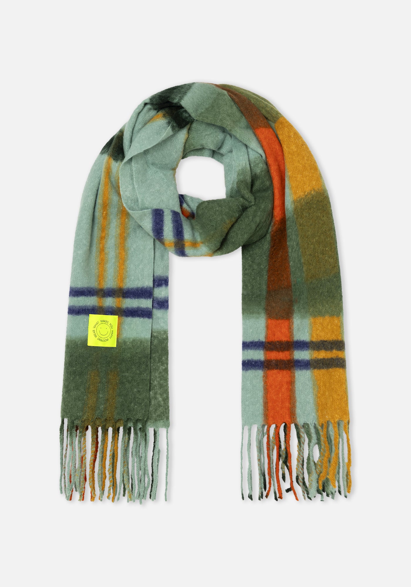 Bufanda escocesa Verde