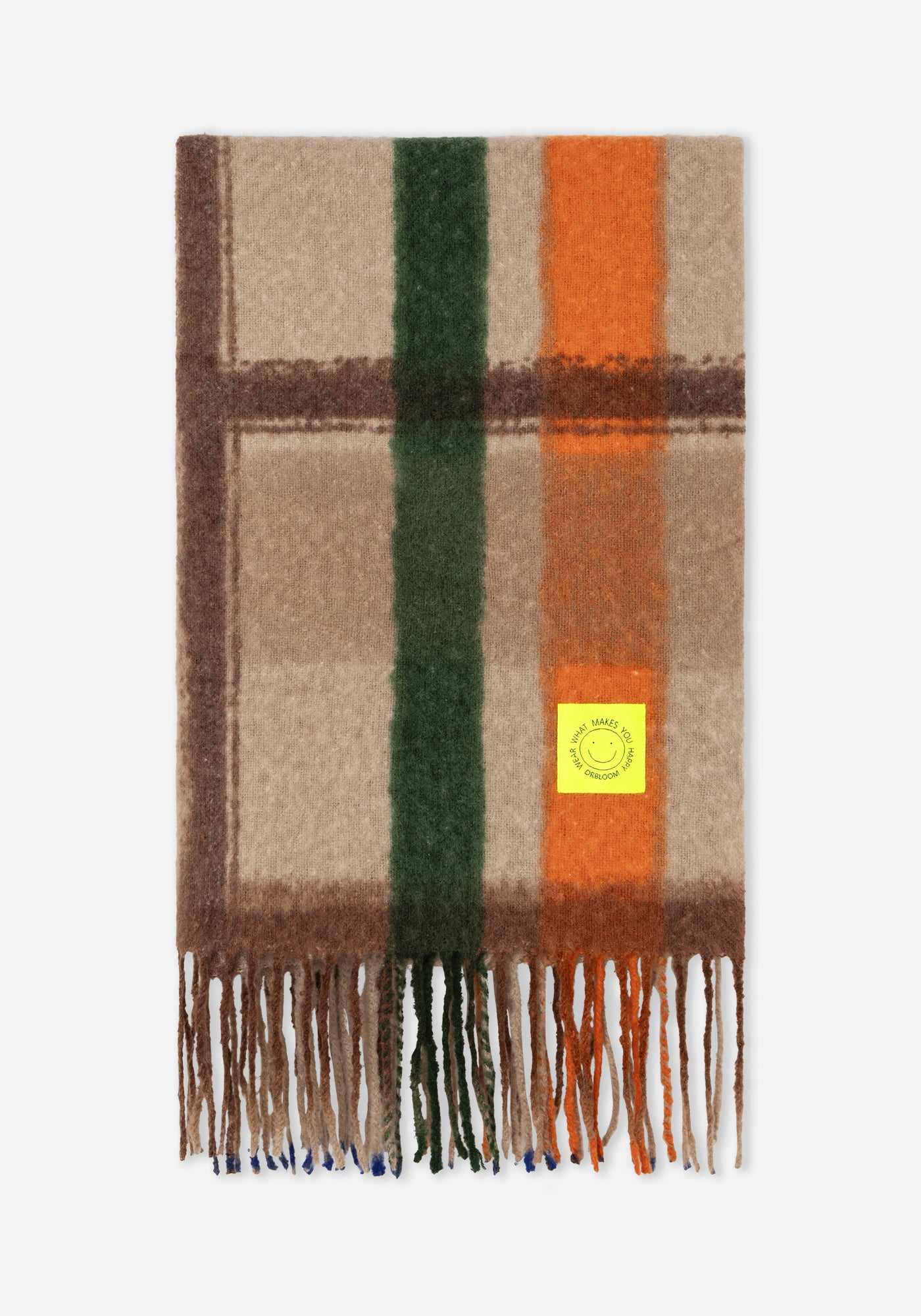 Bufanda Escocesa Marrón