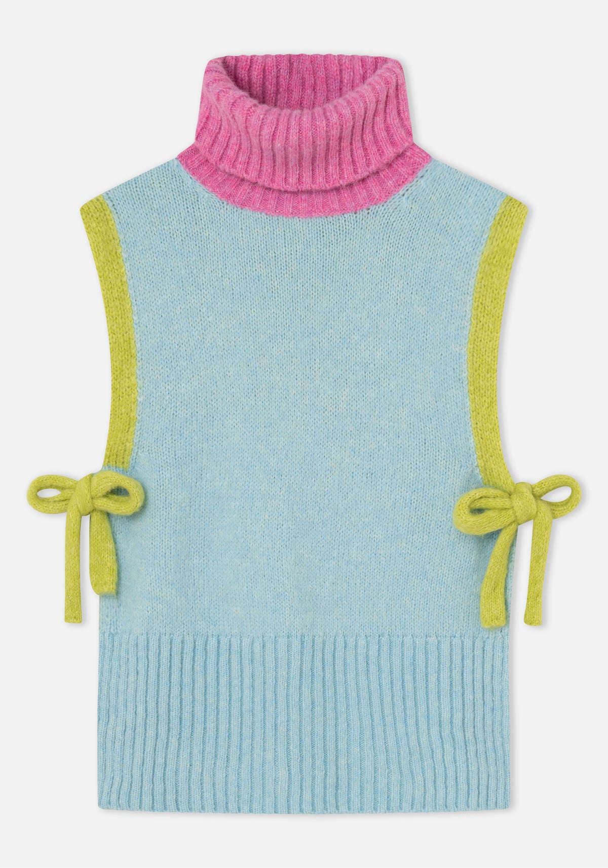 Gilet Maglia Clue Cielo