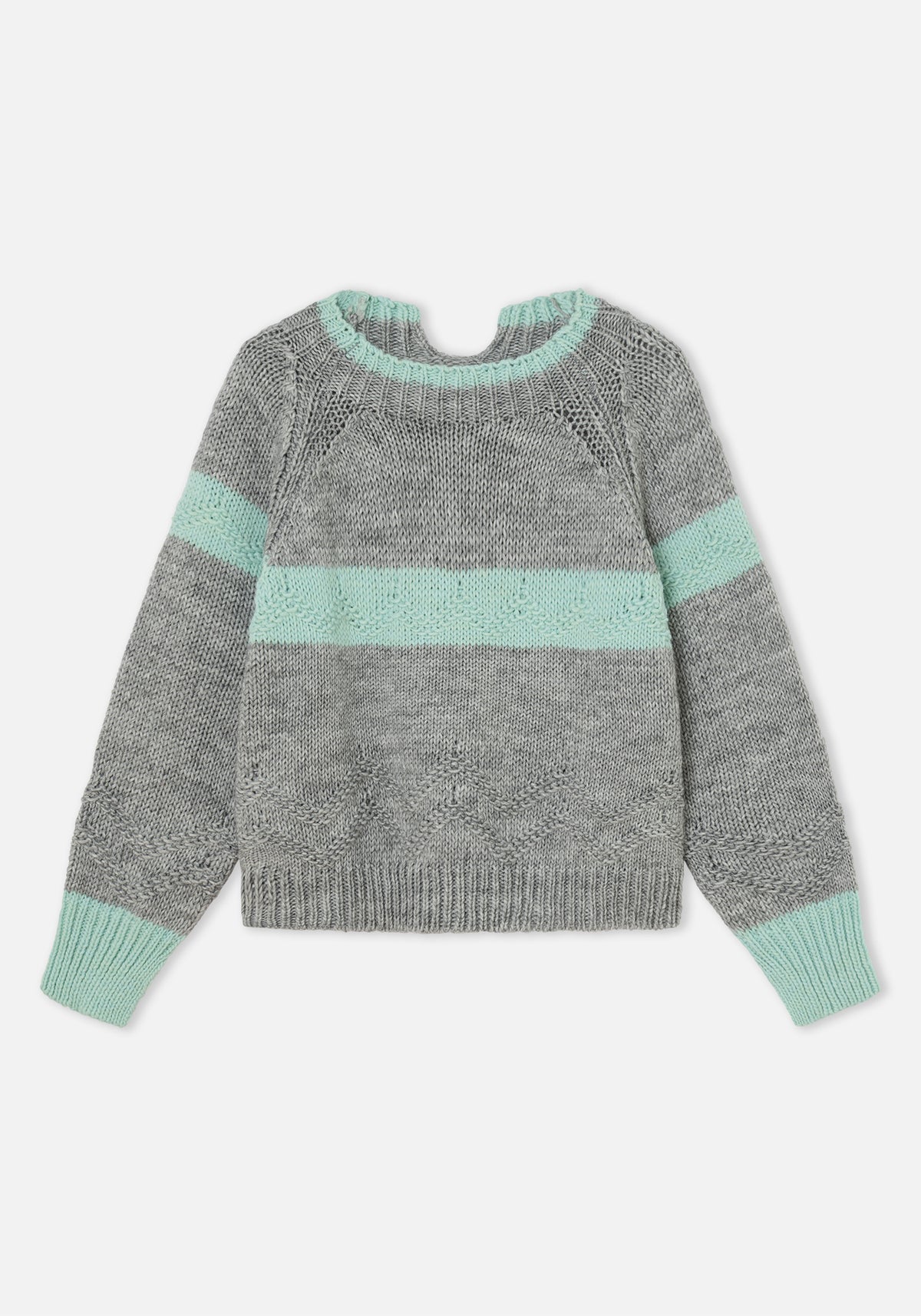 Caramelo Pullover Grau