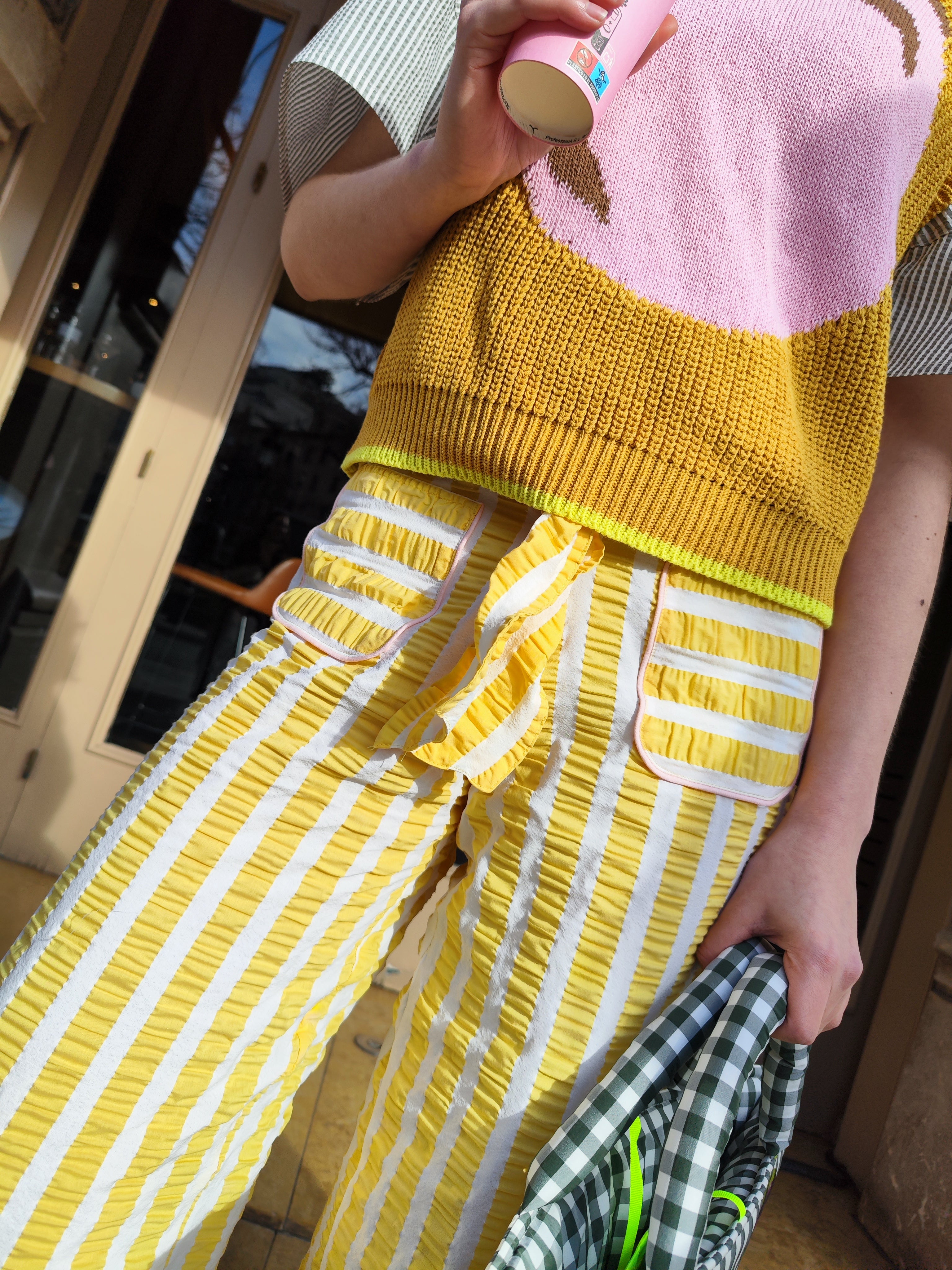 Yellow Lazo Pants