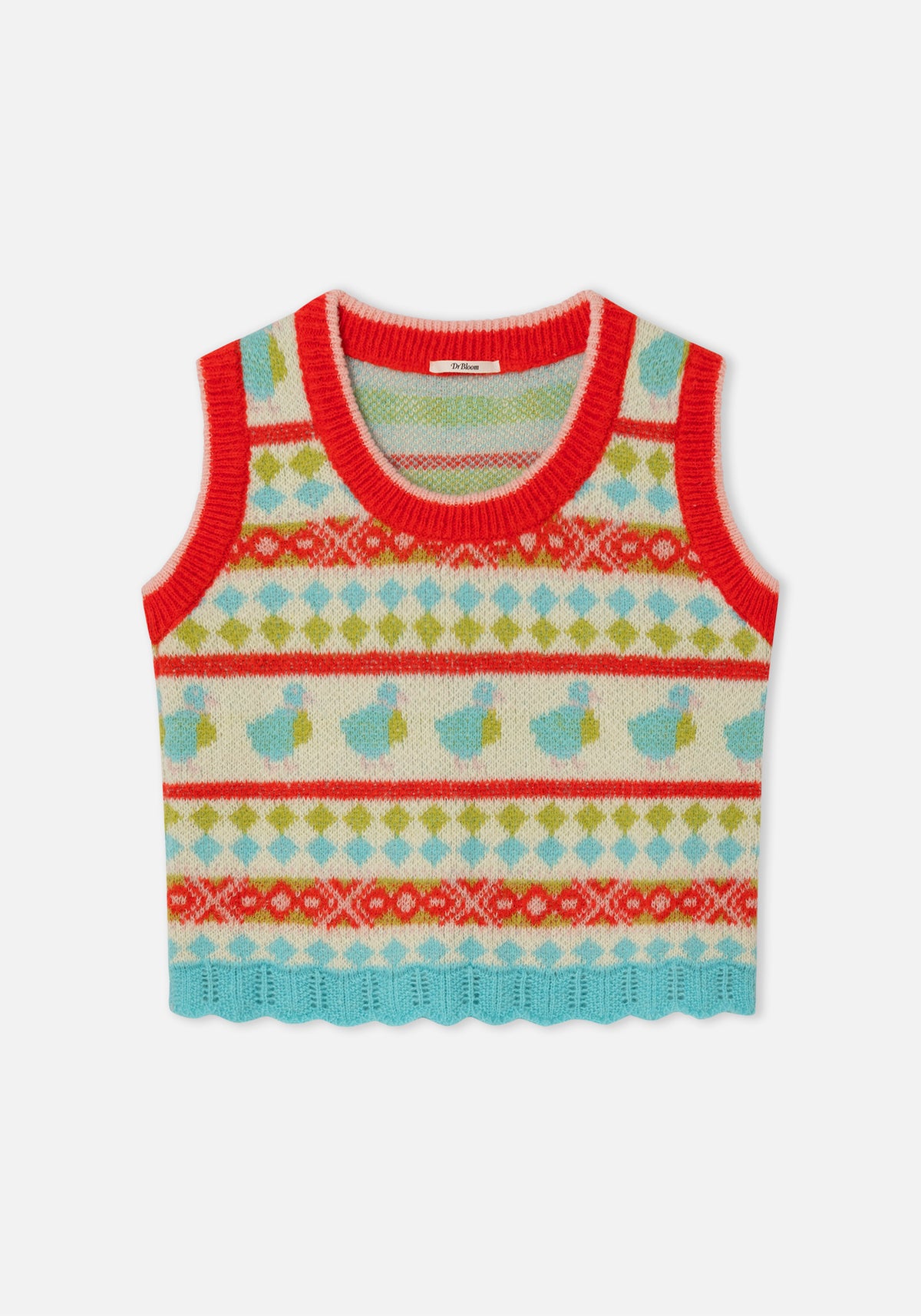 Jersey Chaleco Duck Rojo