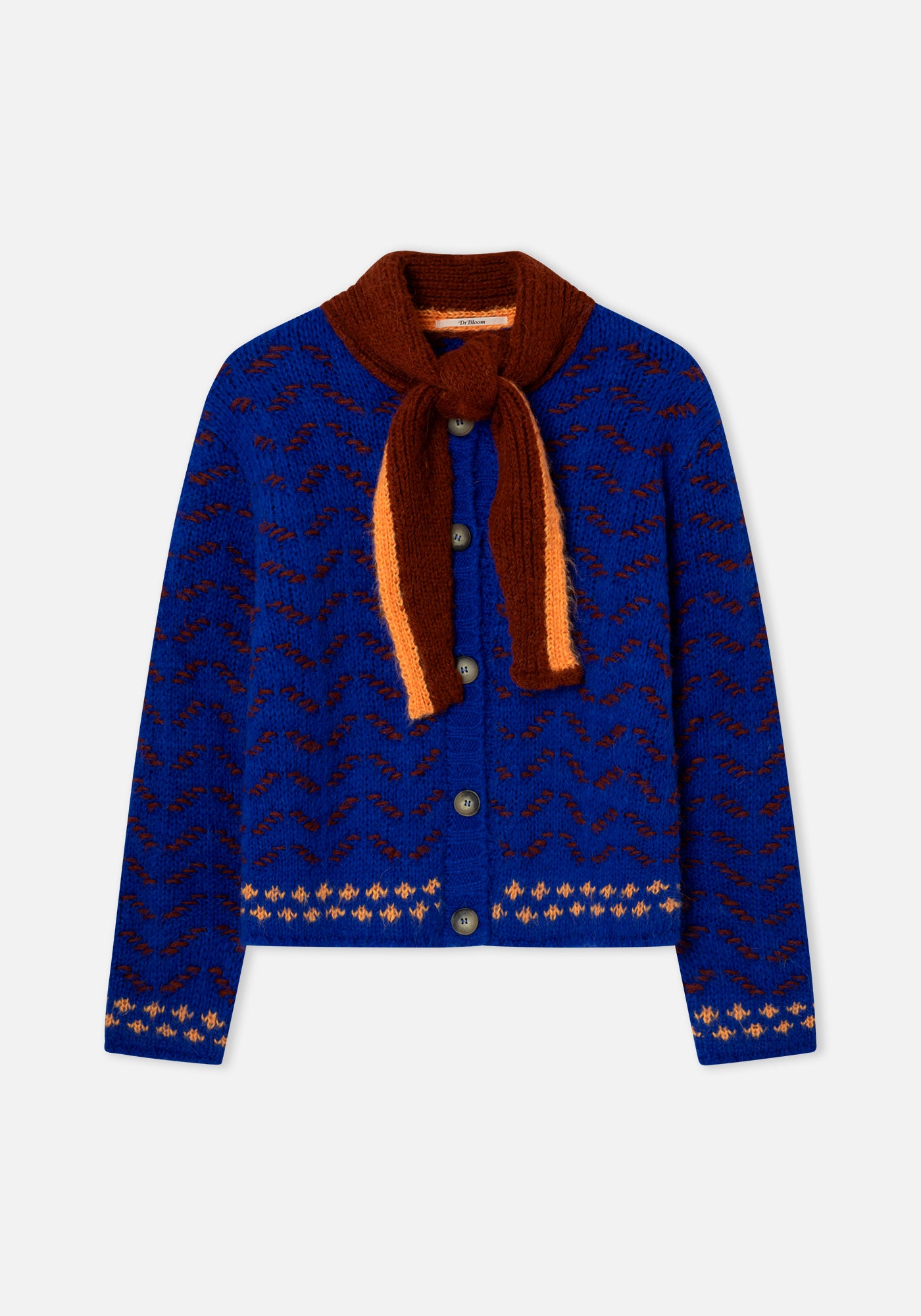 Jersey Cardigan Darling Azul