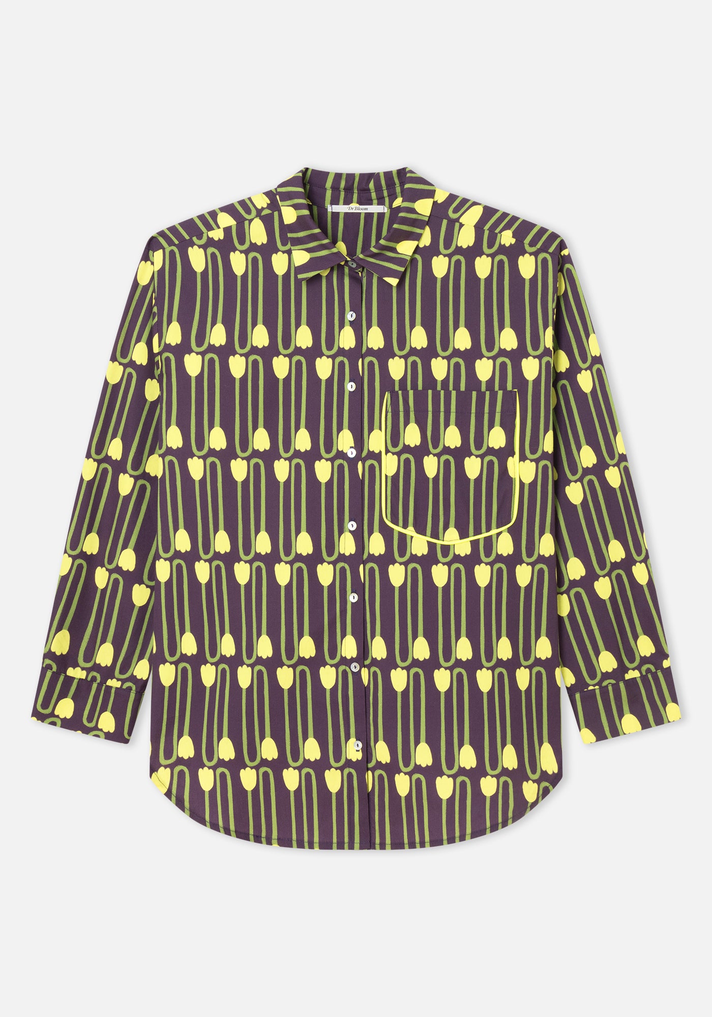 Chemise Boat Aubergine
