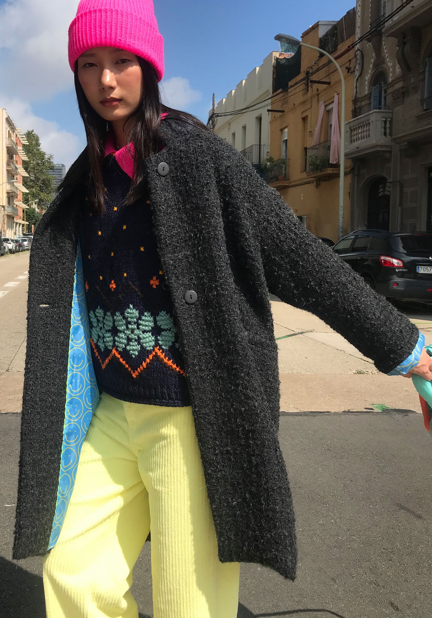 Manteau Como Gris
