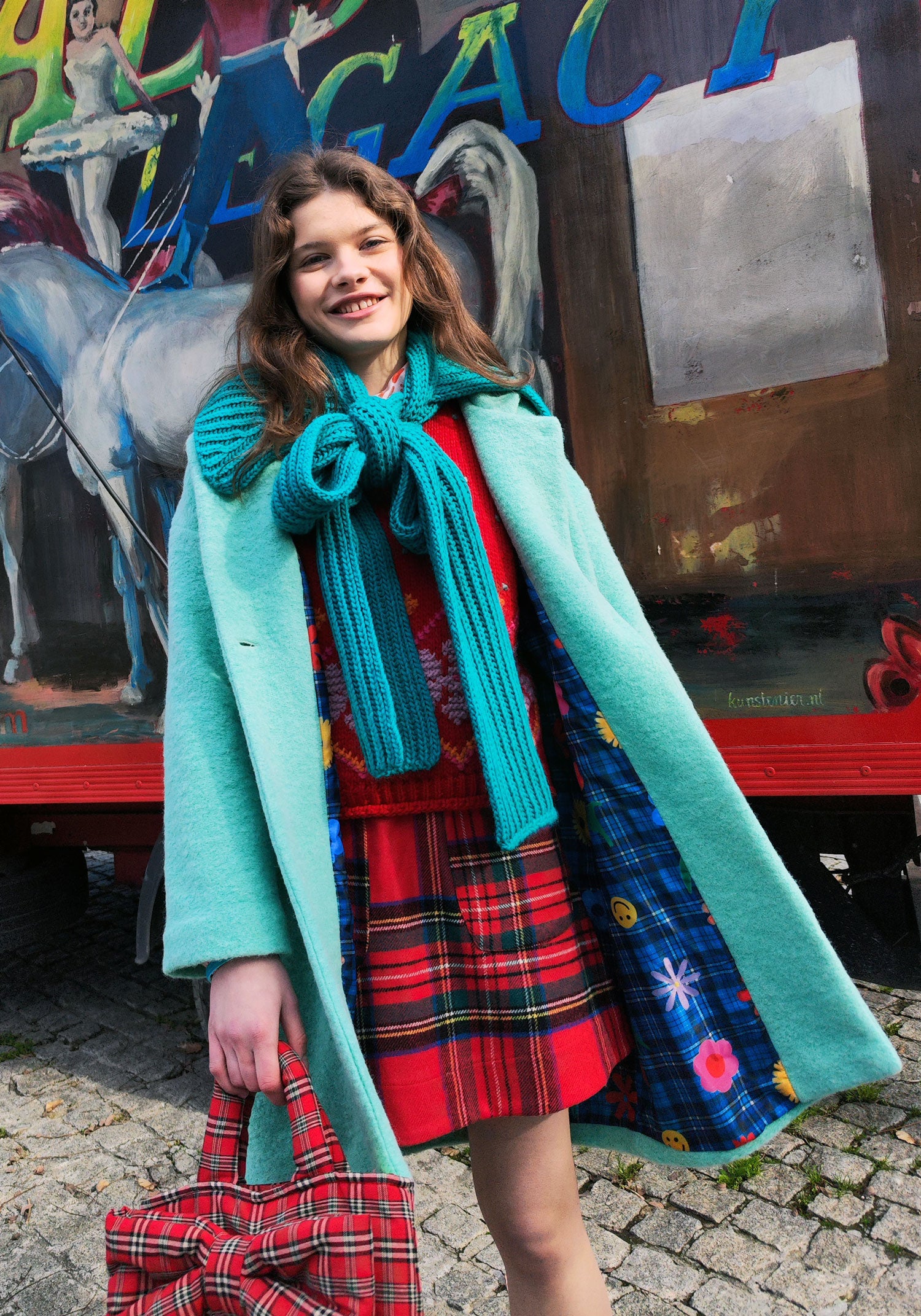 Aqua Como Coat 