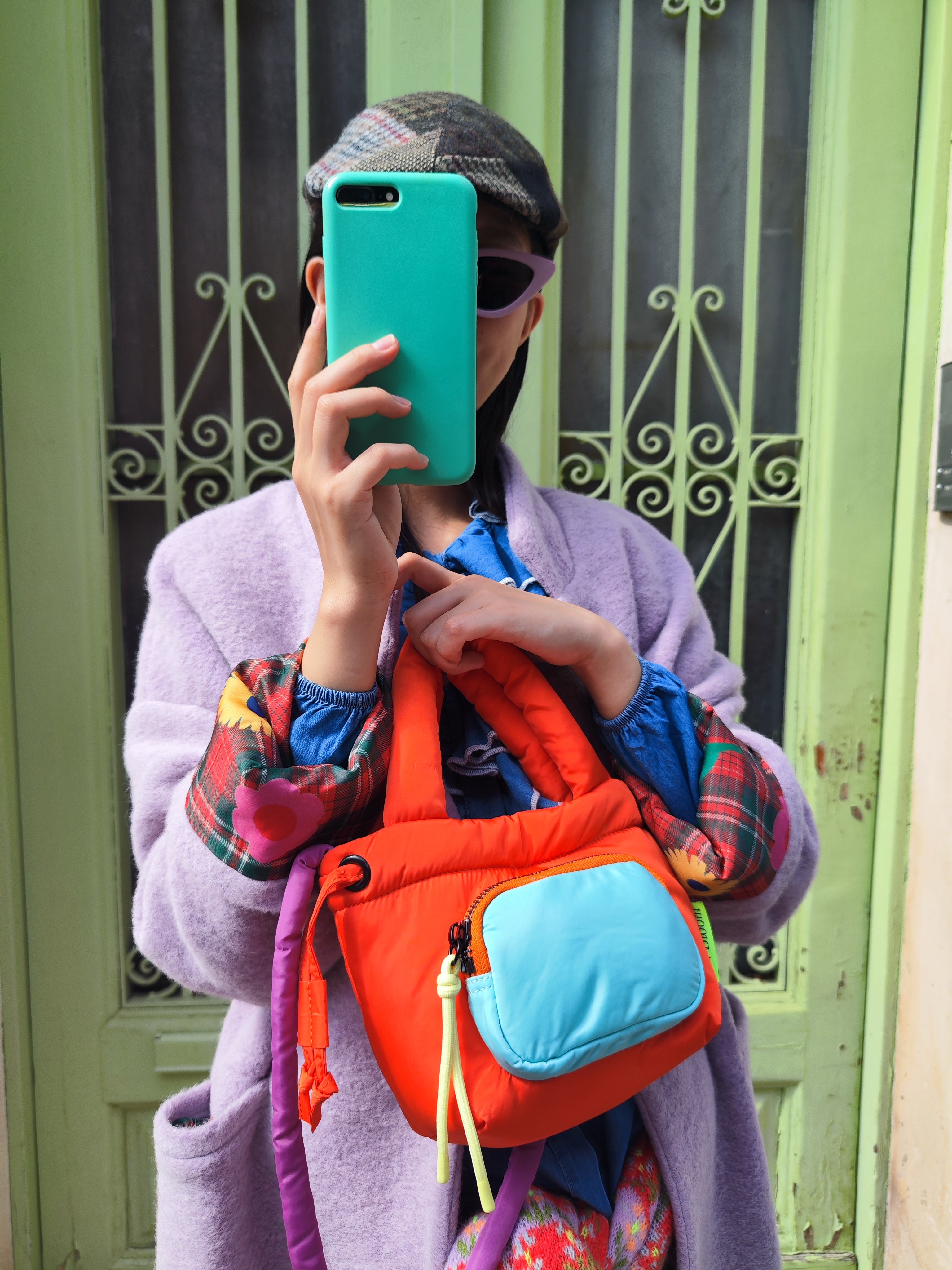 Lila Como Coat 