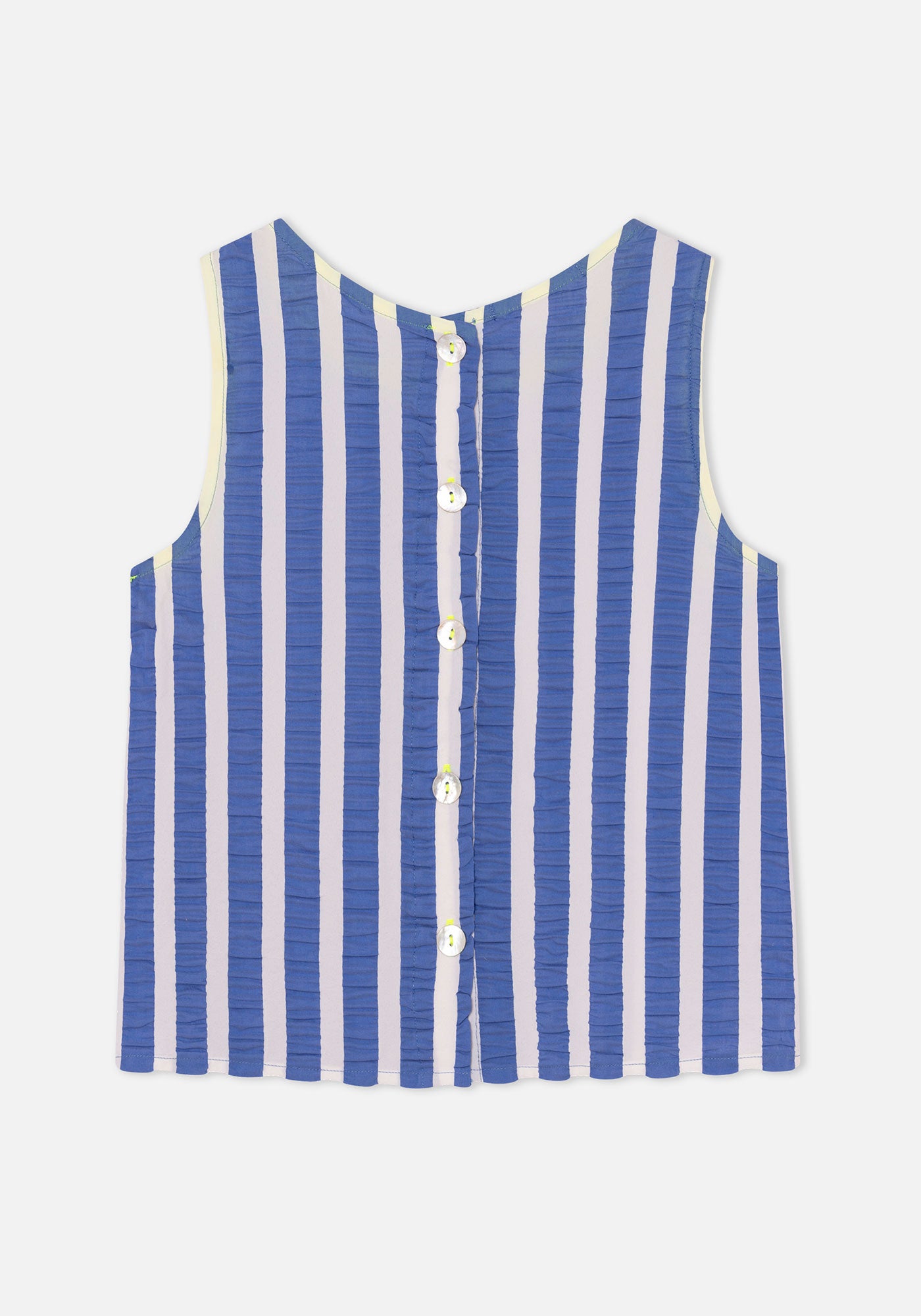 Top Ana Rayas Blau